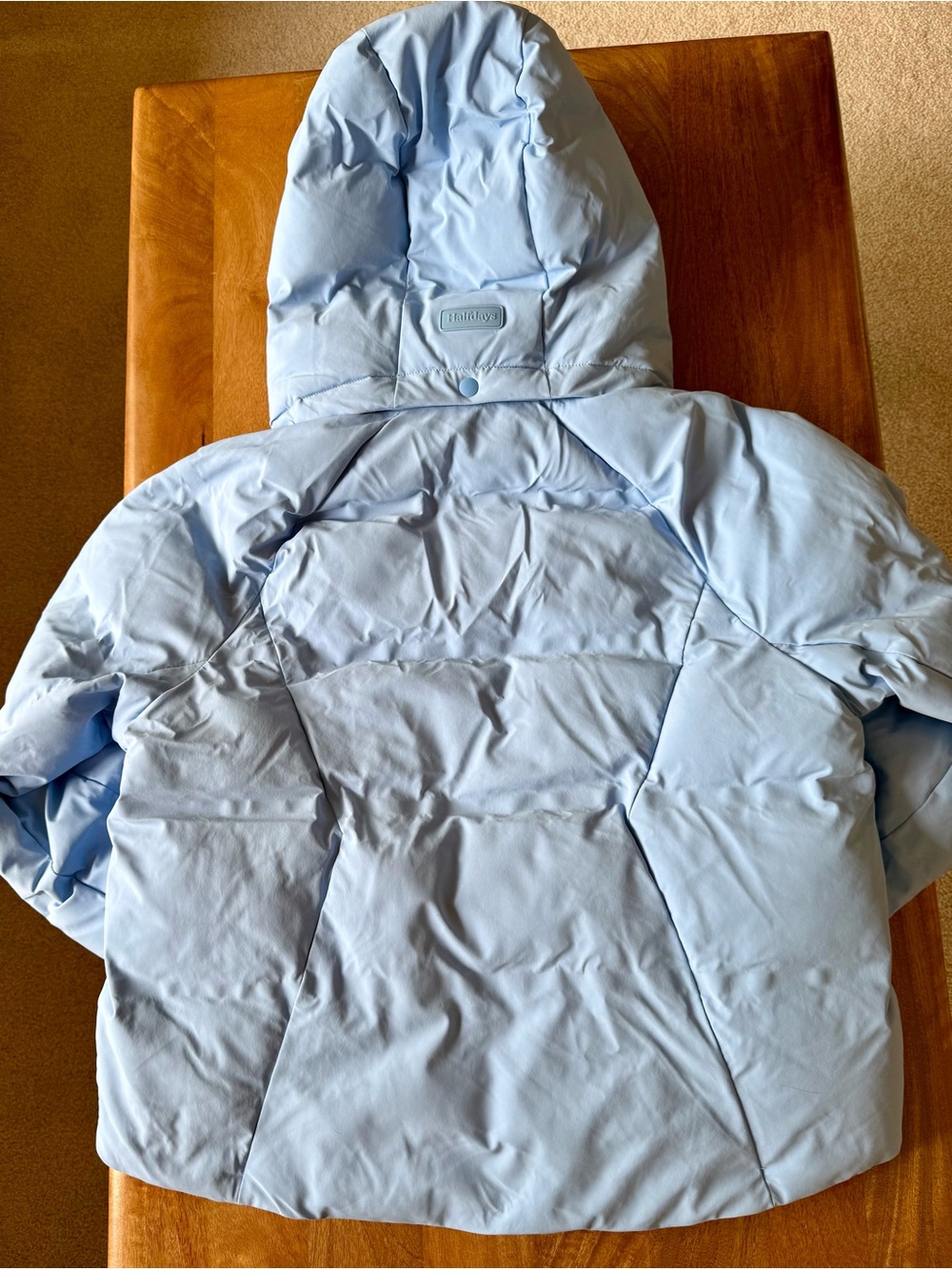 NWT Halfdays Georgie Puffer in Forget Me Not - New with Tags - Picture 11 of 11